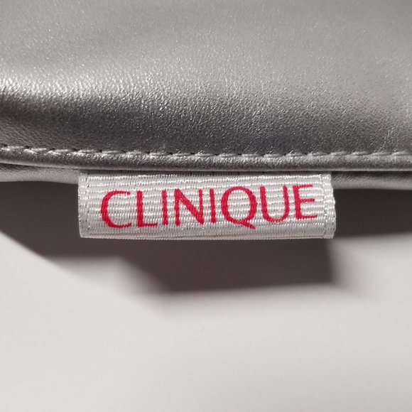 Clinique Silver Metallic Lightweight Tote - Large - Picture 6 of 10